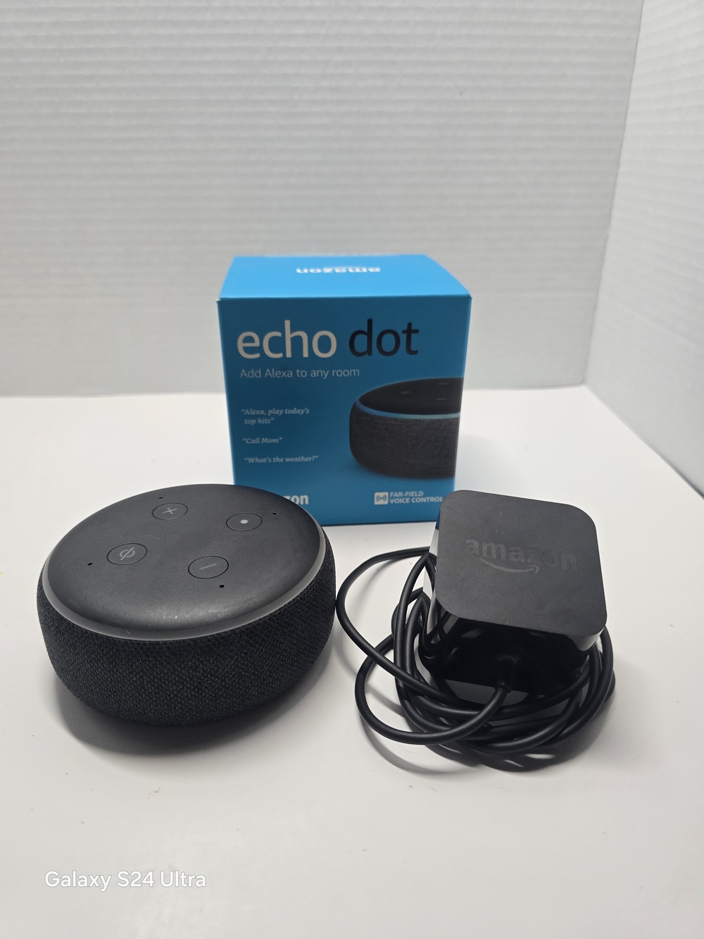 Amazon Echo Dot (3rd Gen) Smart Speaker - Charcoal